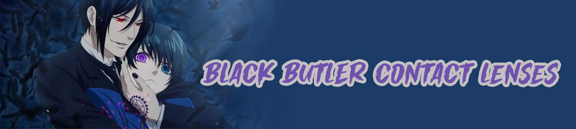 Black Butler Contact Lenses