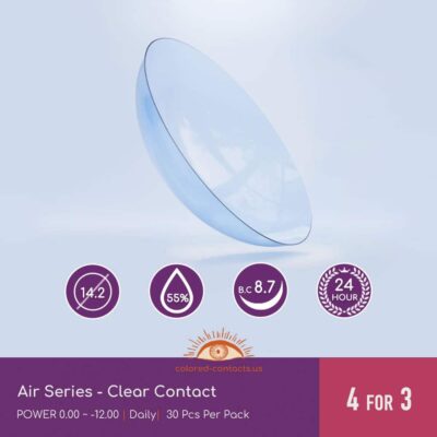 air series clear contacts