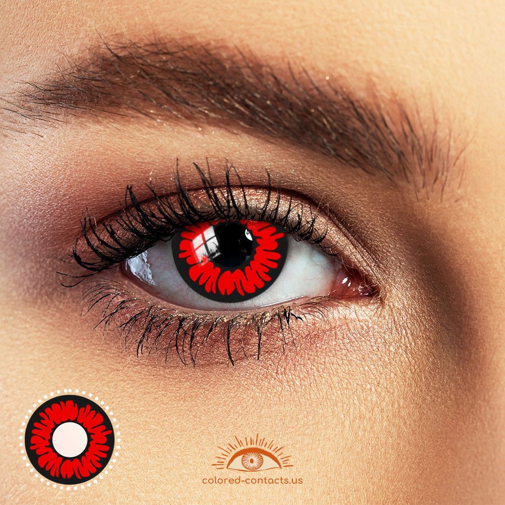 Sclera Contact Lenses for Halloween  Sclera Contacts –