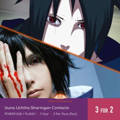 Izuna Uchiha Sharingan Contacts