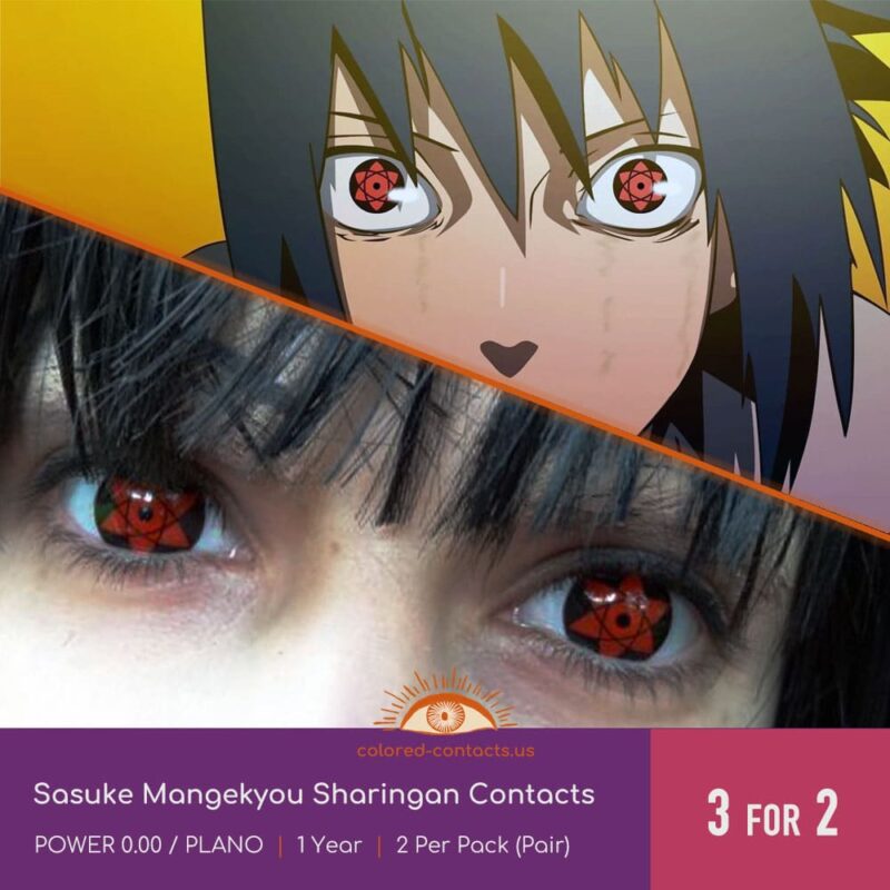 Sasuke Mangekyou Sharingan Contacts