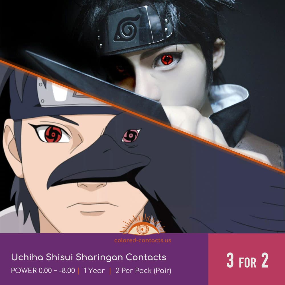Uchiha Shisui Sharingan Contacts - Sharingan Contacts - Medium