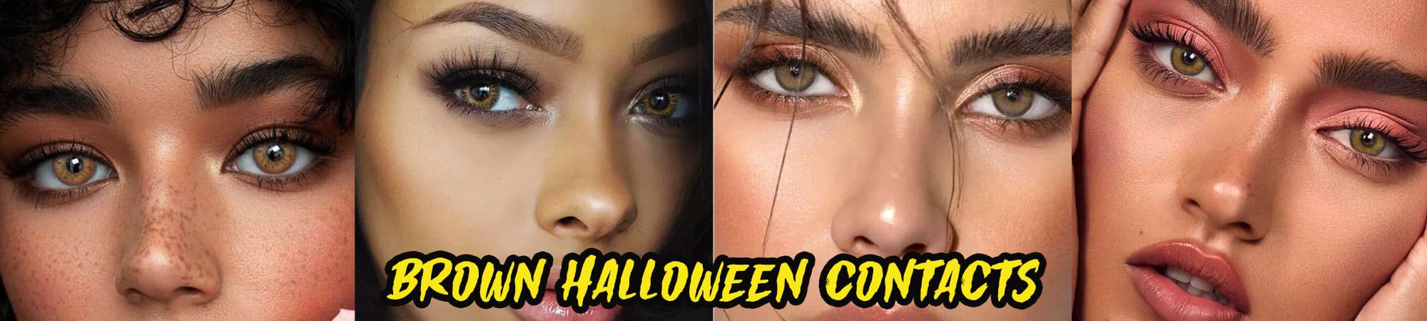 Brown Halloween Contacts