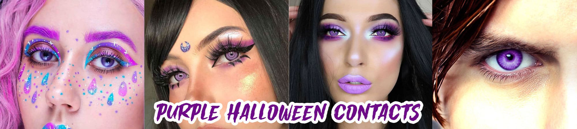 Purple Halloween Contacts