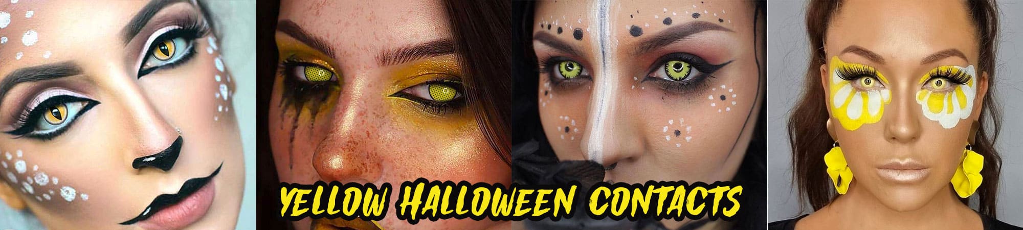 Yellow Halloween Contacts