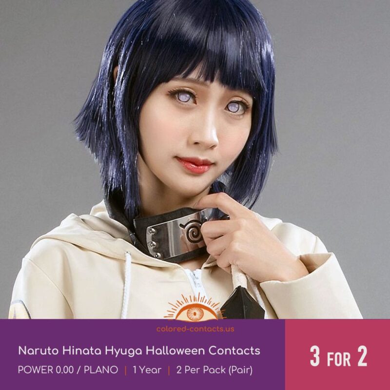 Naruto Hinata Hyuga Halloween Contacts