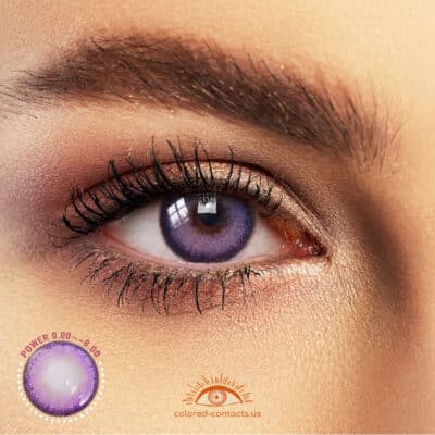 Bluebells Purple Colored Contacts