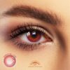 Sweetheart Pink-Red Colored Contacts