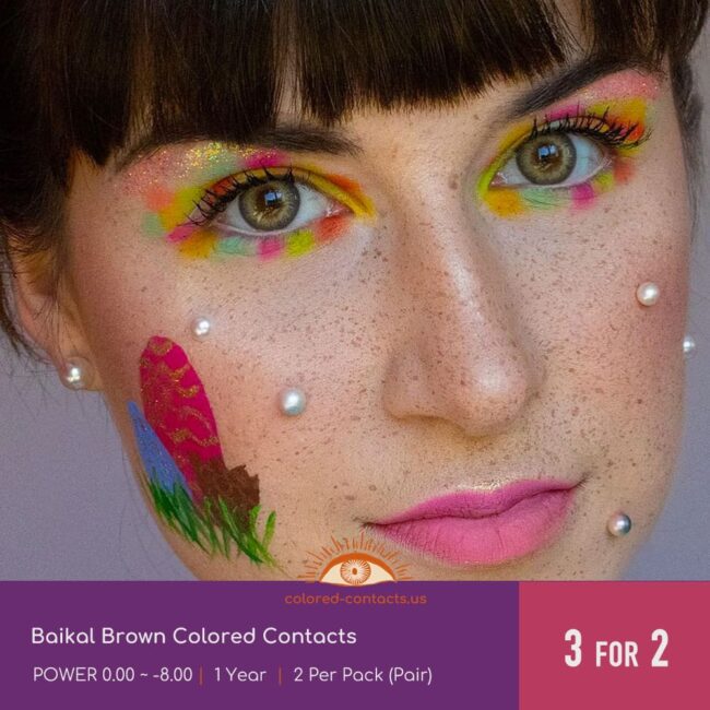 Baikal Brown Colored Contacts