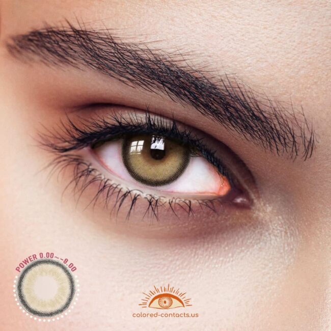 Mellow Brown Colored Contacts Monthly