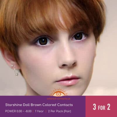 Starshine Doll Brown Colored Contacts