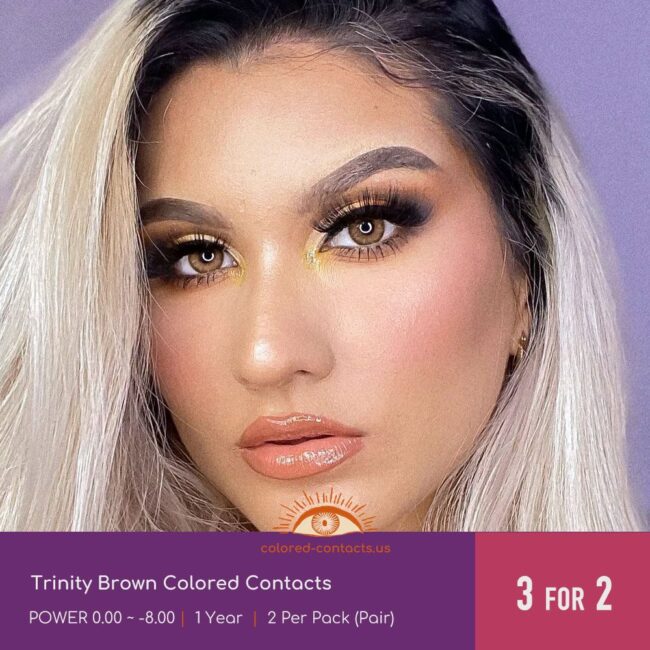 Trinity Brown Colored Contacts
