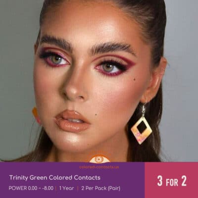 Trinity Green Colored Contacts