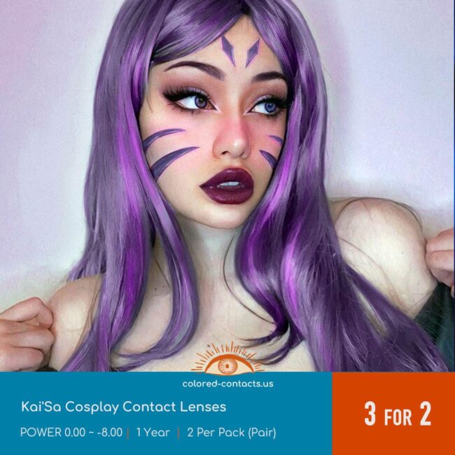 Kai'Sa Cosplay Contact Lenses