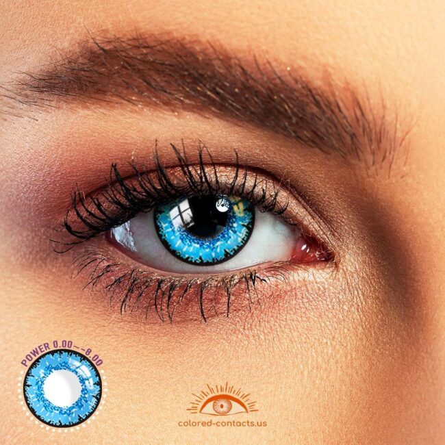 Sailor Mercury Cosplay Contact Lenses - Colored Contact Lenses | Colored Contacts -