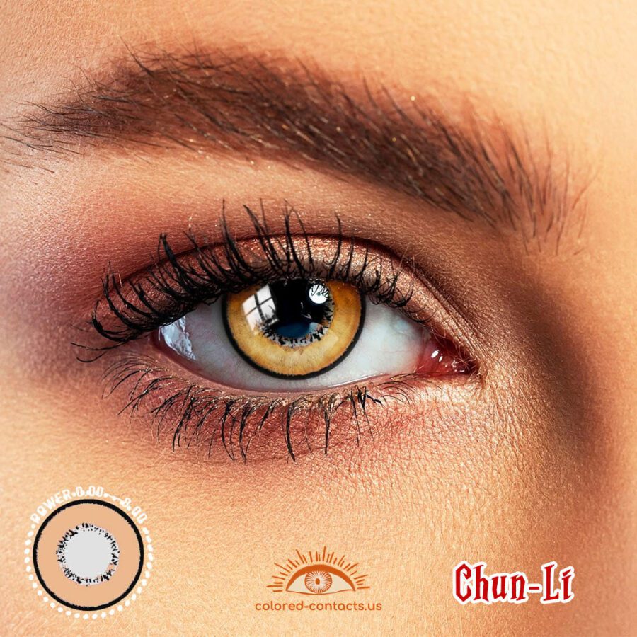 Chun-Li Cosplay Contact Lenses