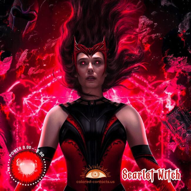 Scarlet Witch Cosplay Contact Lenses