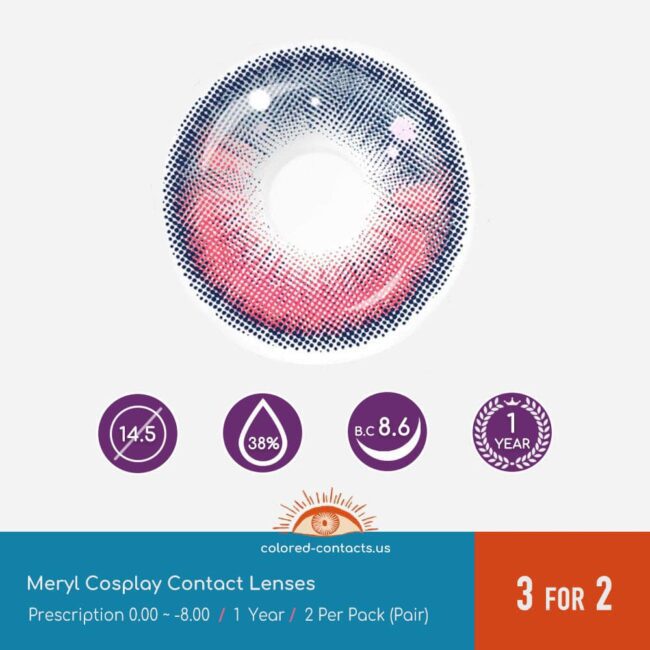 Tower Of Fantasy : Meryl Cosplay Contact Lenses