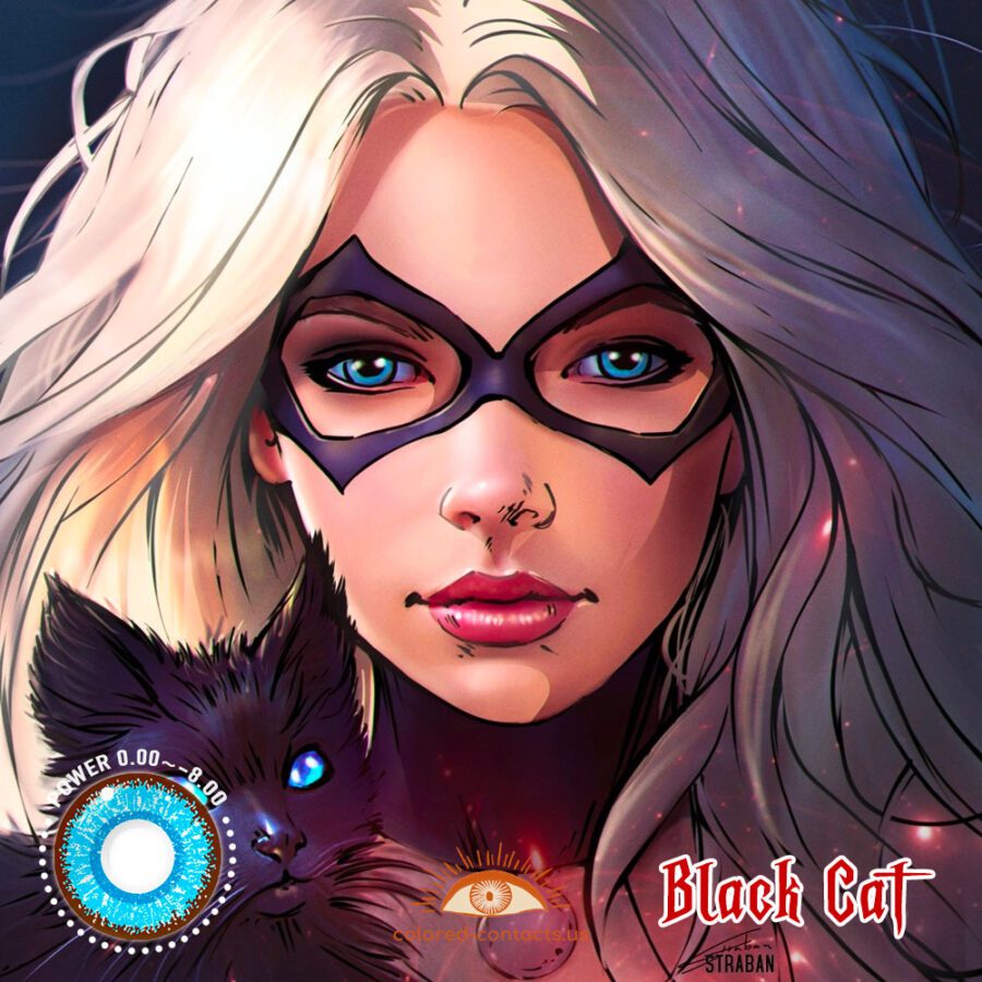 Black Cat Cosplay Contact Lenses - Colored Contact Lenses | Colored Contacts -
