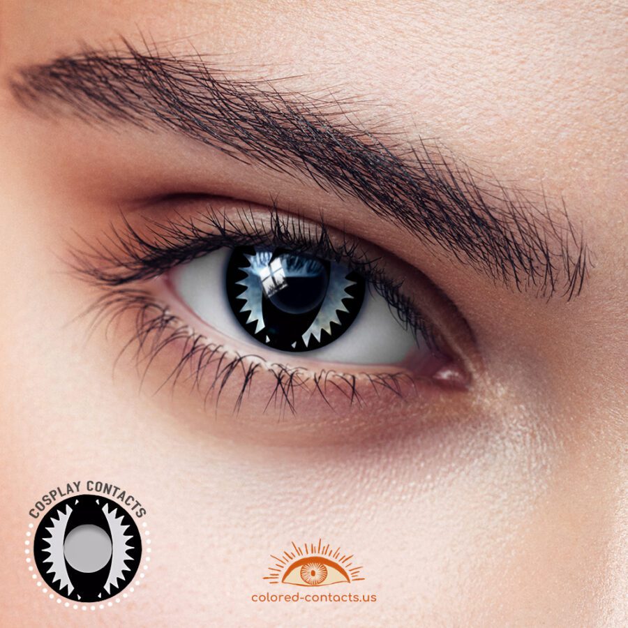 Black Cat Eye Contacts - Colored Contact Lenses | Colored Contacts -