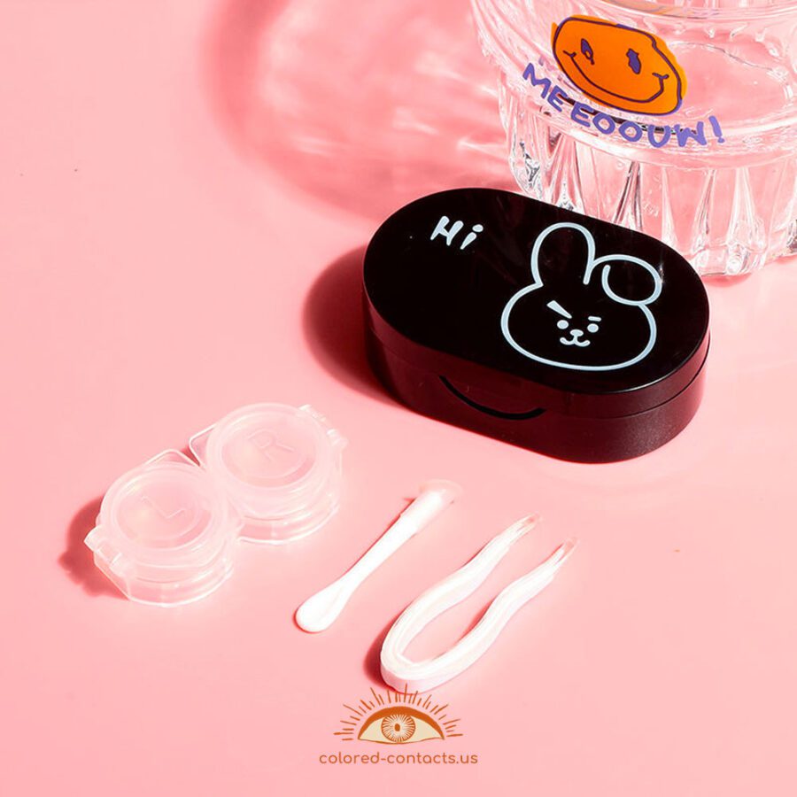 Cute Animals Contact Lens Case - Colored Contact Lenses | Colored Contacts -