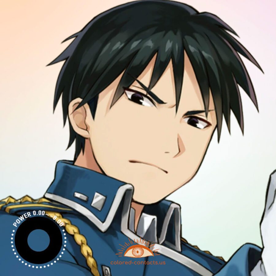 Roy Mustang Cosplay Contact Lenses - Colored Contact Lenses | Colored Contacts -