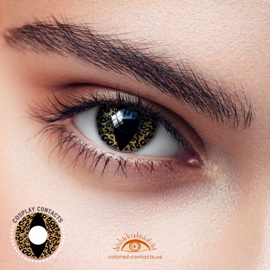 Leopad Cat Eye Contacts - Colored Contact Lenses | Colored Contacts -