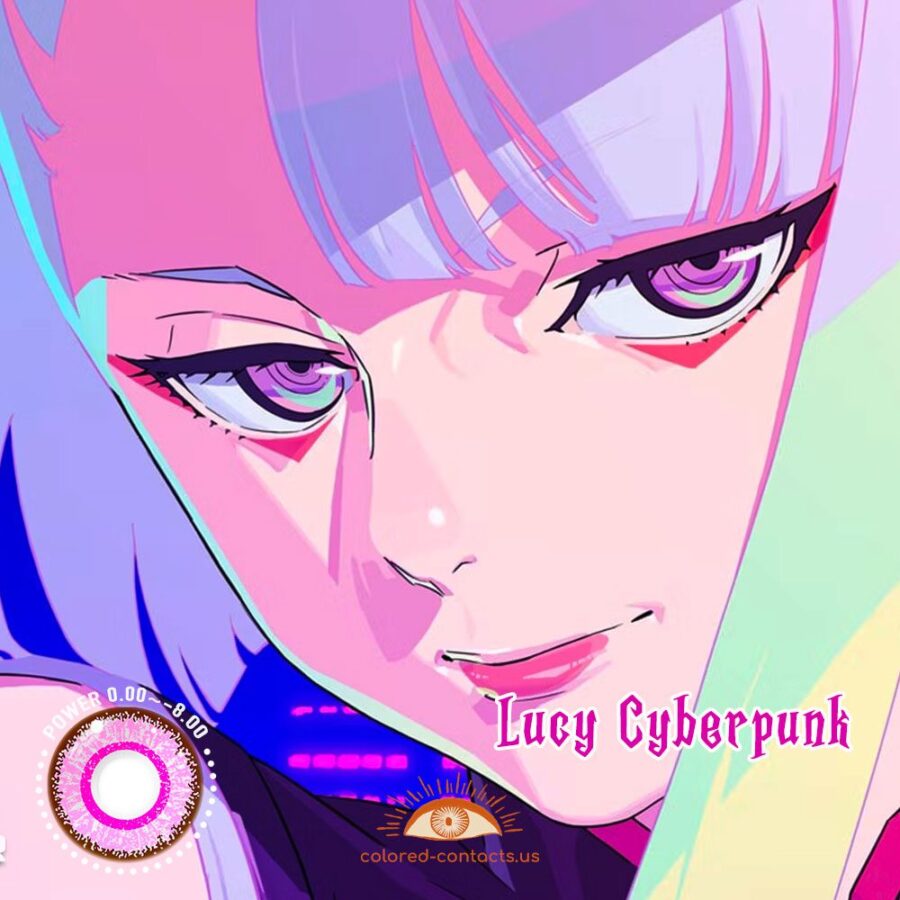 Lucy Cyberpunk Cosplay Contact Lenses