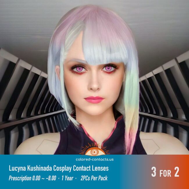 Lucyna Kushinada Cosplay Contact Lenses - Colored Contact Lenses | Colored Contacts -