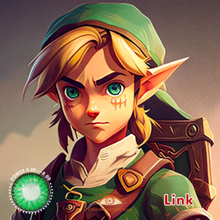 The Legend Of Zelda: Link Cosplay Contact Lenses - Colored Contact Lenses | Colored Contacts -