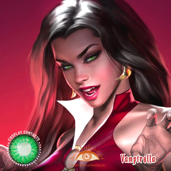 Vampirella Cosplay Contacts