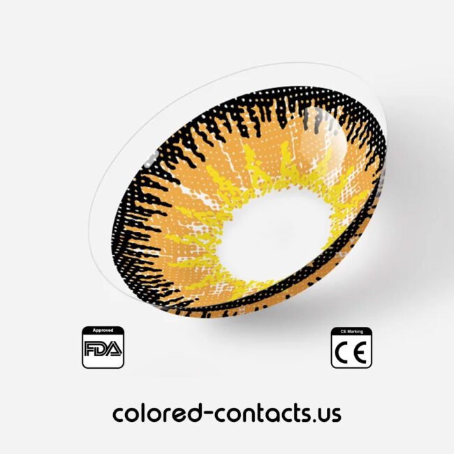 Wuthering Waves Jiyan Cosplay Contact Lenses - Colored Contact Lenses | Colored Contacts -