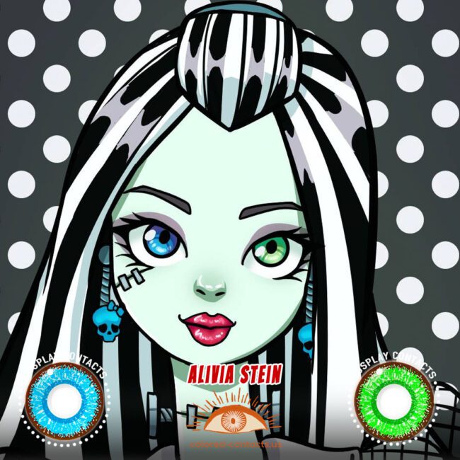 Monster High : Alivia Stein Cosplay Contact Lenses