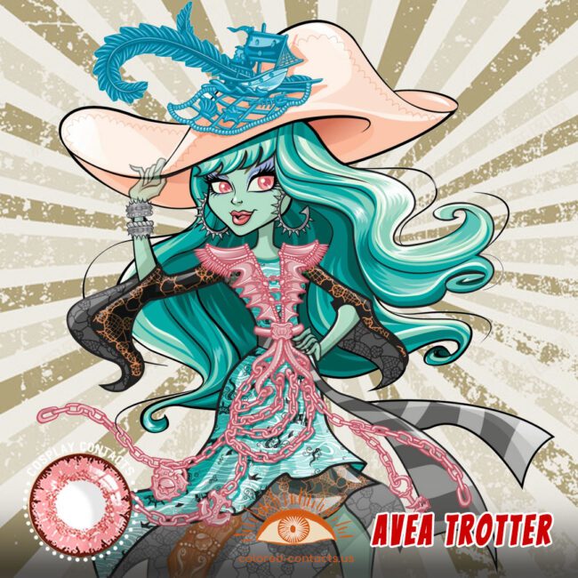 Monster High : Avea Trotter Cosplay Contact Lenses