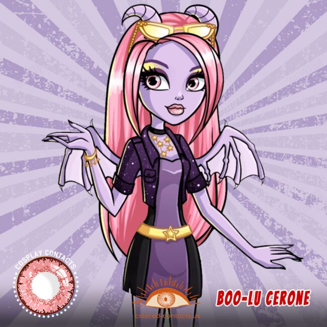Monster High : Boo-Lu Cerone Cosplay Contact Lenses