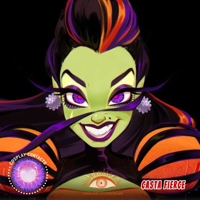 Monster High : Casta Fierce Cosplay Contact Lenses