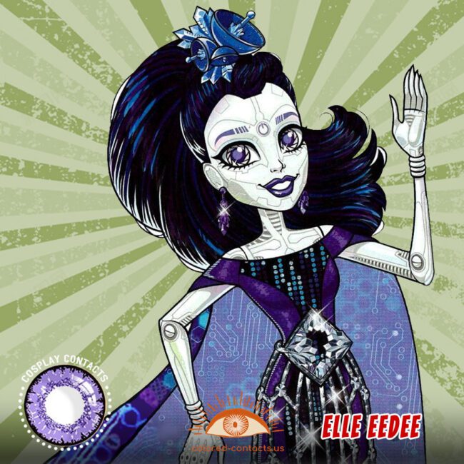 Monster High : Elle Eedee Cosplay Contact Lenses