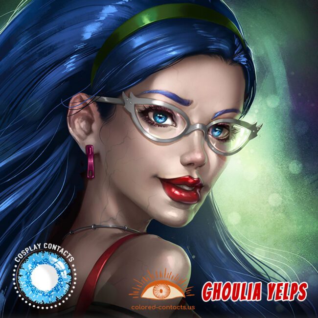 Monster High : Ghoulia Yelps Cosplay Contact Lenses