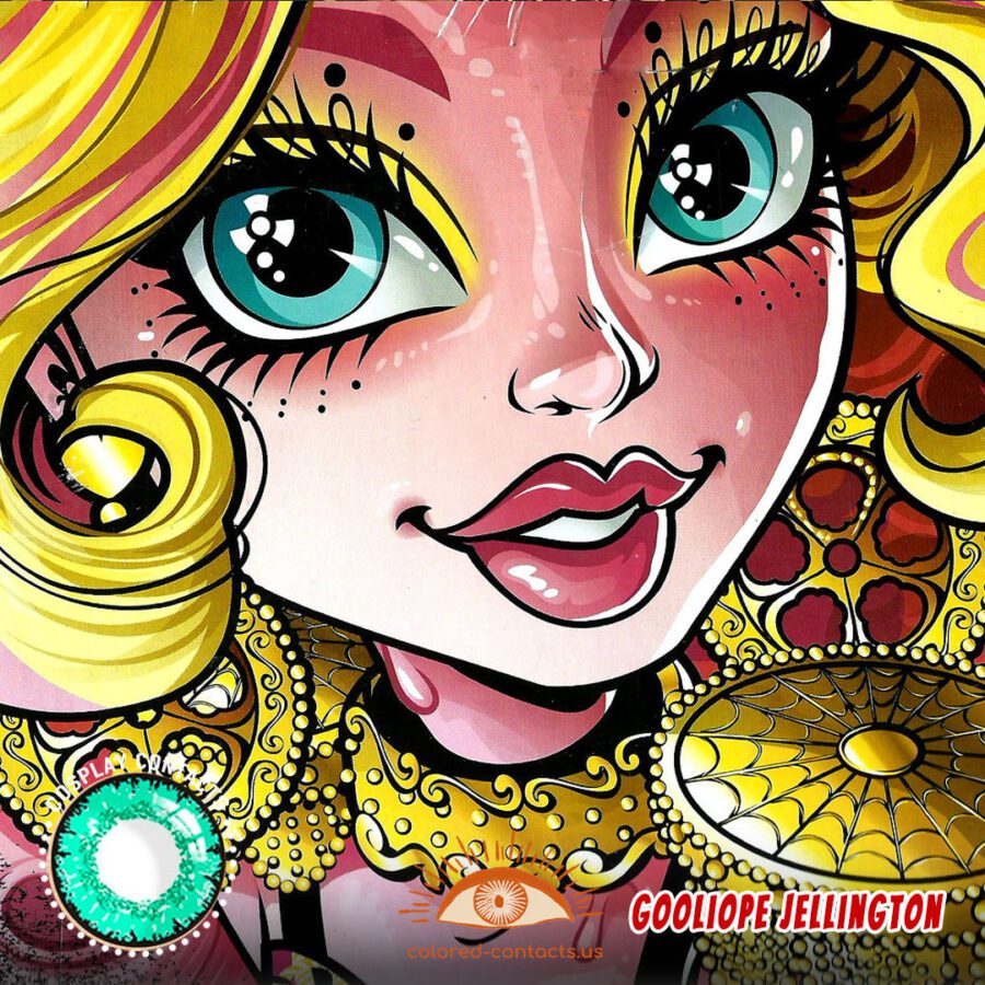 Monster High : Gooliope Jellington Cosplay Contact Lenses