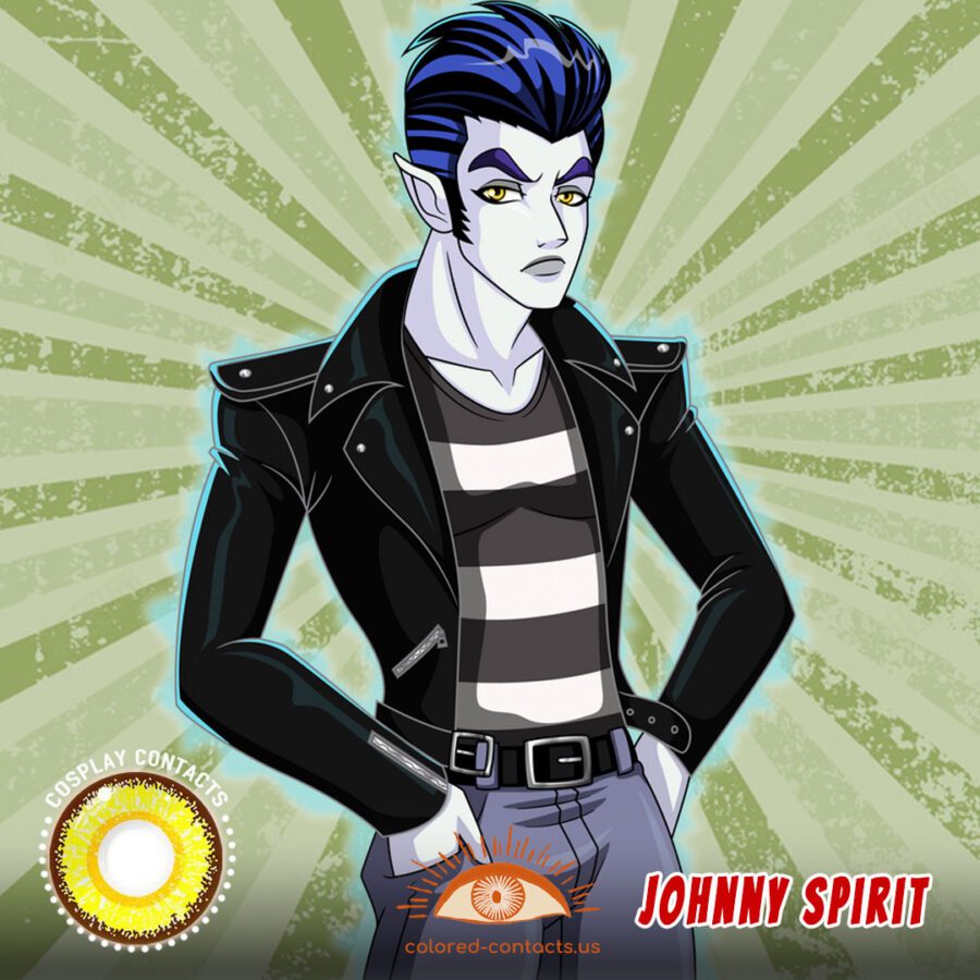 Monster High : Johnny Spirit Cosplay Contact Lenses