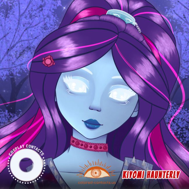 Monster High : Kiyomi Haunterly Cosplay Contact Lenses
