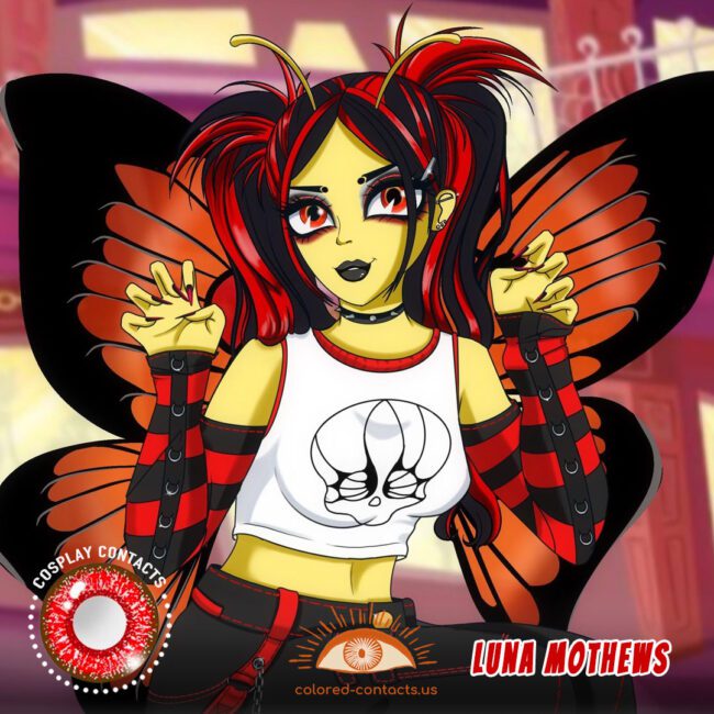 Monster High : Luna Mothews Cosplay Contact Lenses