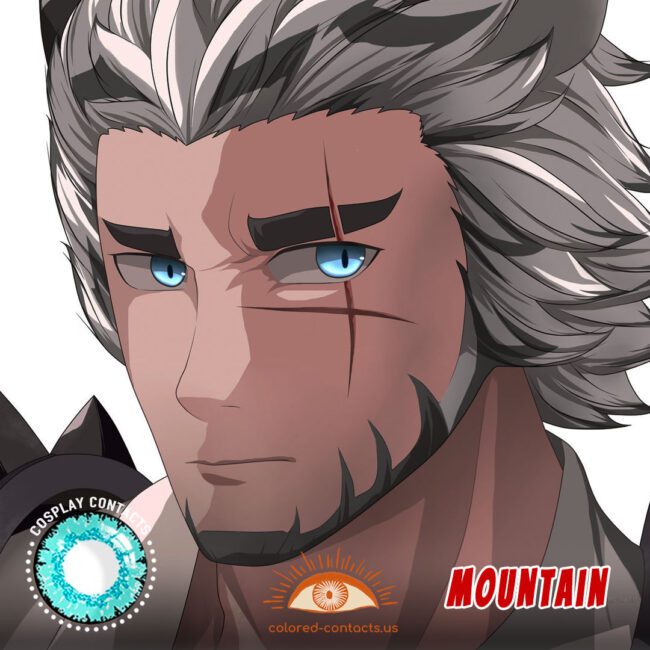 Arknights : Mountain Cosplay Contact Lenses