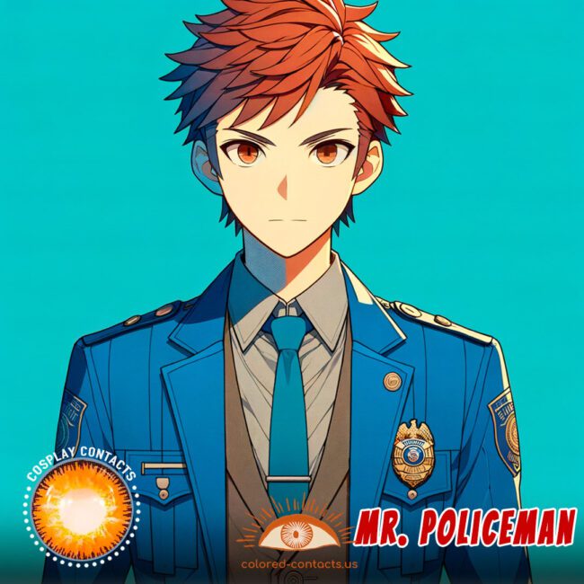 Mr. Policeman Cosplay Contact Lenses