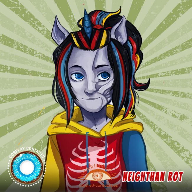 Monster High : Neighthan Rot Cosplay Contact Lenses