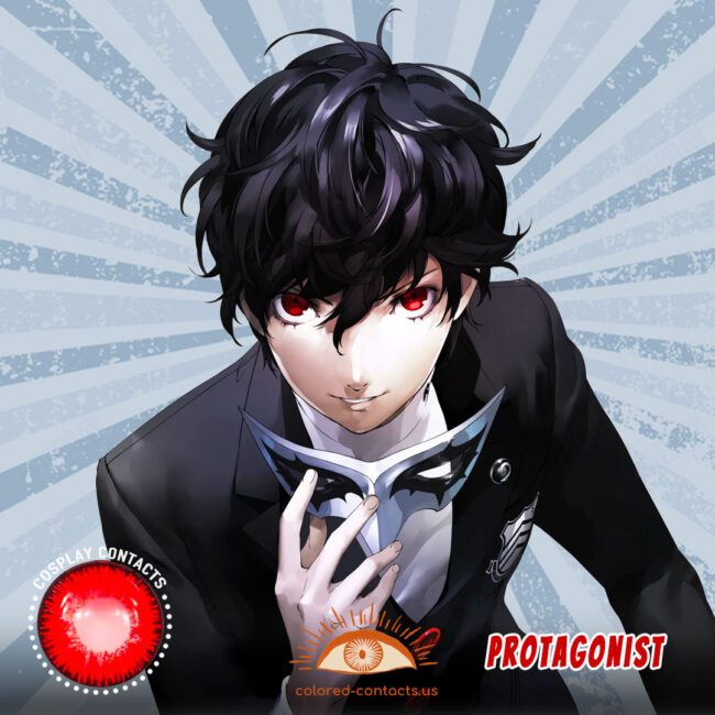 Persona : Protagonist Cosplay Contact Lenses