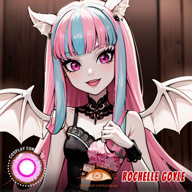 Monster High : Rochelle Goyle Cosplay Contact Lenses