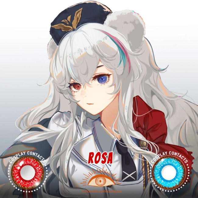 Arknights : Rosa Cosplay Contact Lenses