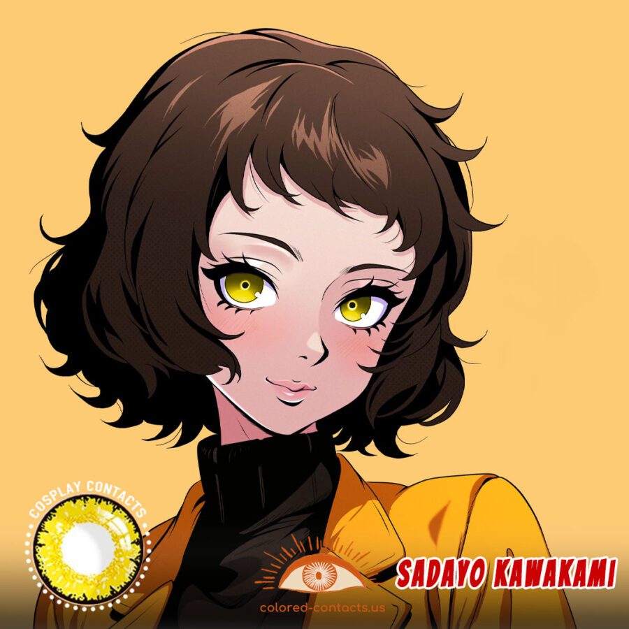 Persona 5 : Sadayo Kawakami Cosplay Contact Lenses
