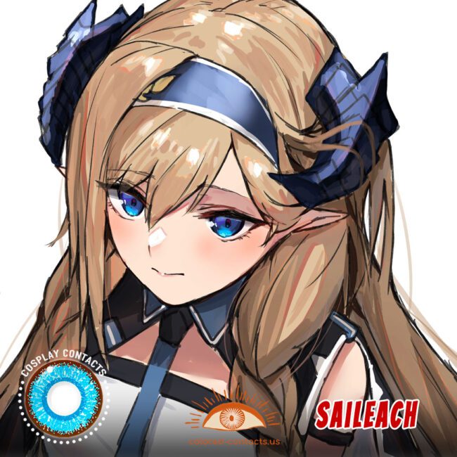 Arknights : Saileach Cosplay Contact Lenses